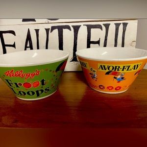 Collectable Kellogg bowls